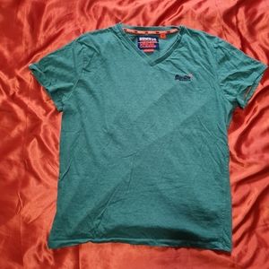 Green superdry T